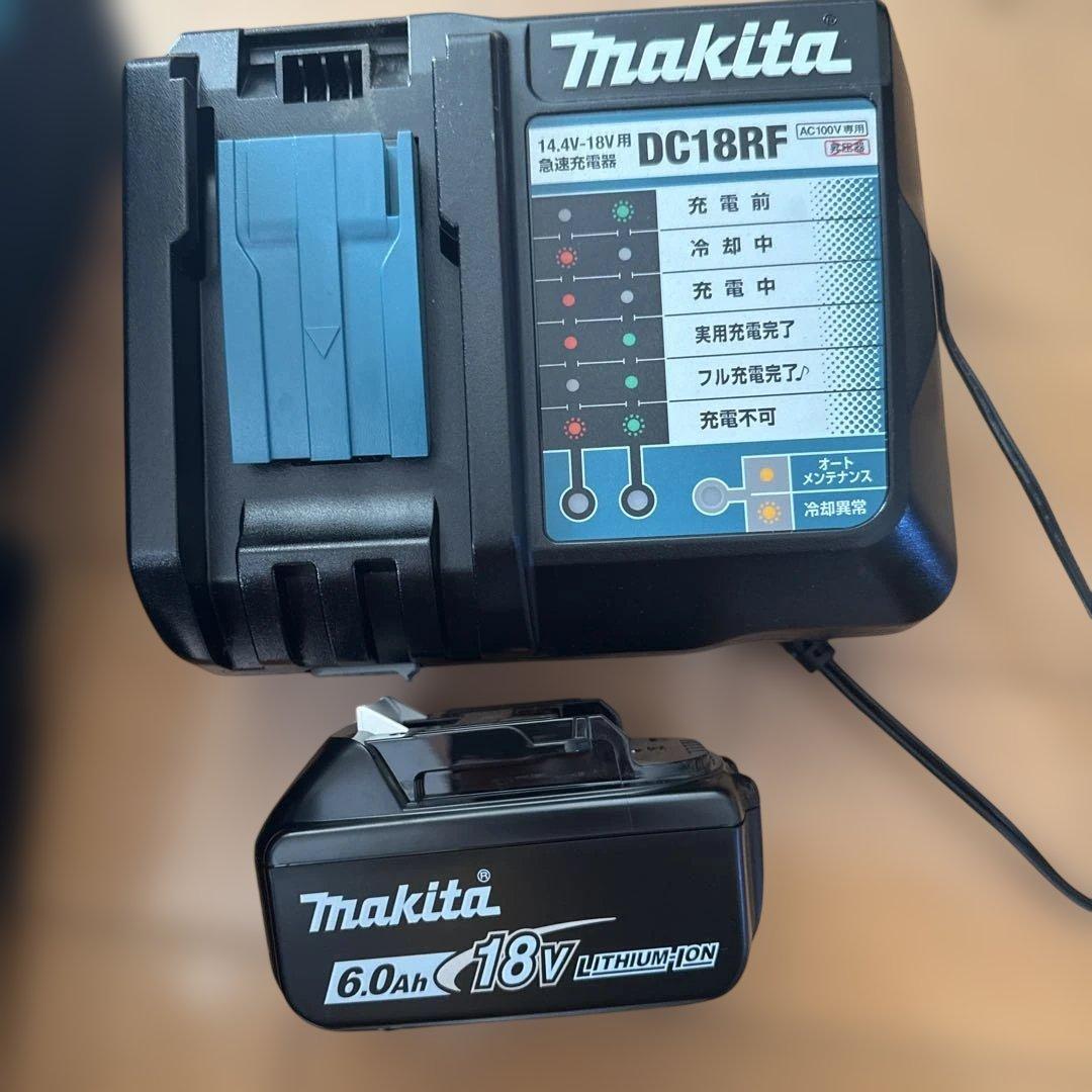 マキタ makita クリーナー　バッテリー　充電器　掃除機　オリーブ　工具