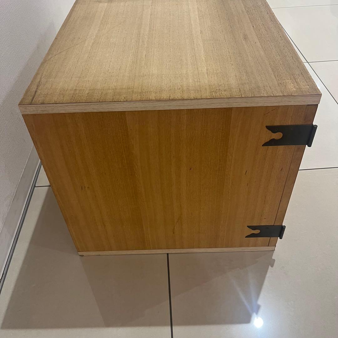 桐 衣装ケース 4段 桐箱 桐箪笥 着物 和服　桐　両開　衣裳箱　扉付　上置