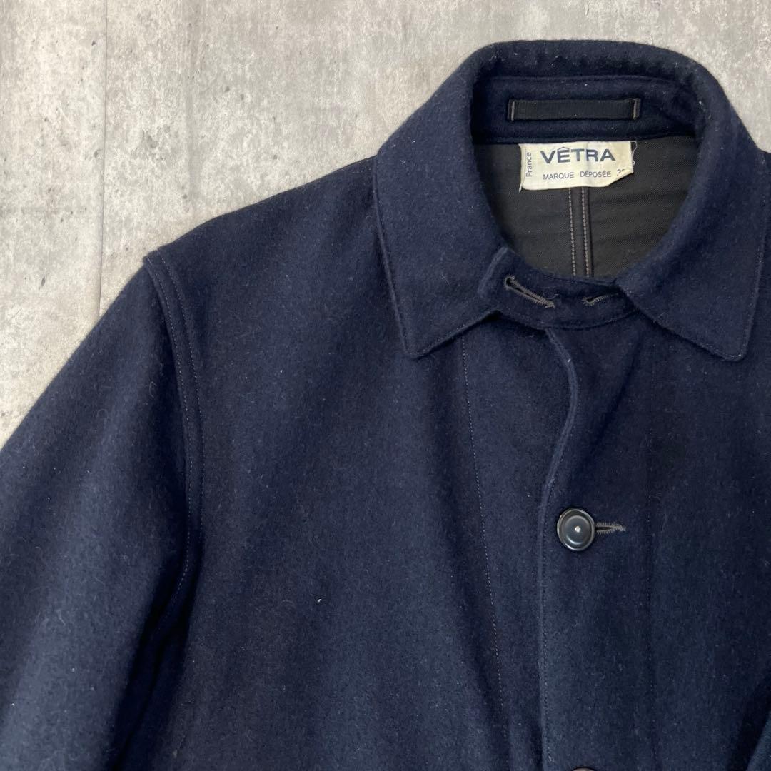 【VETRA】ウールメルトン　ジャケット　カバーオール　フレンチワーク　ベトラ