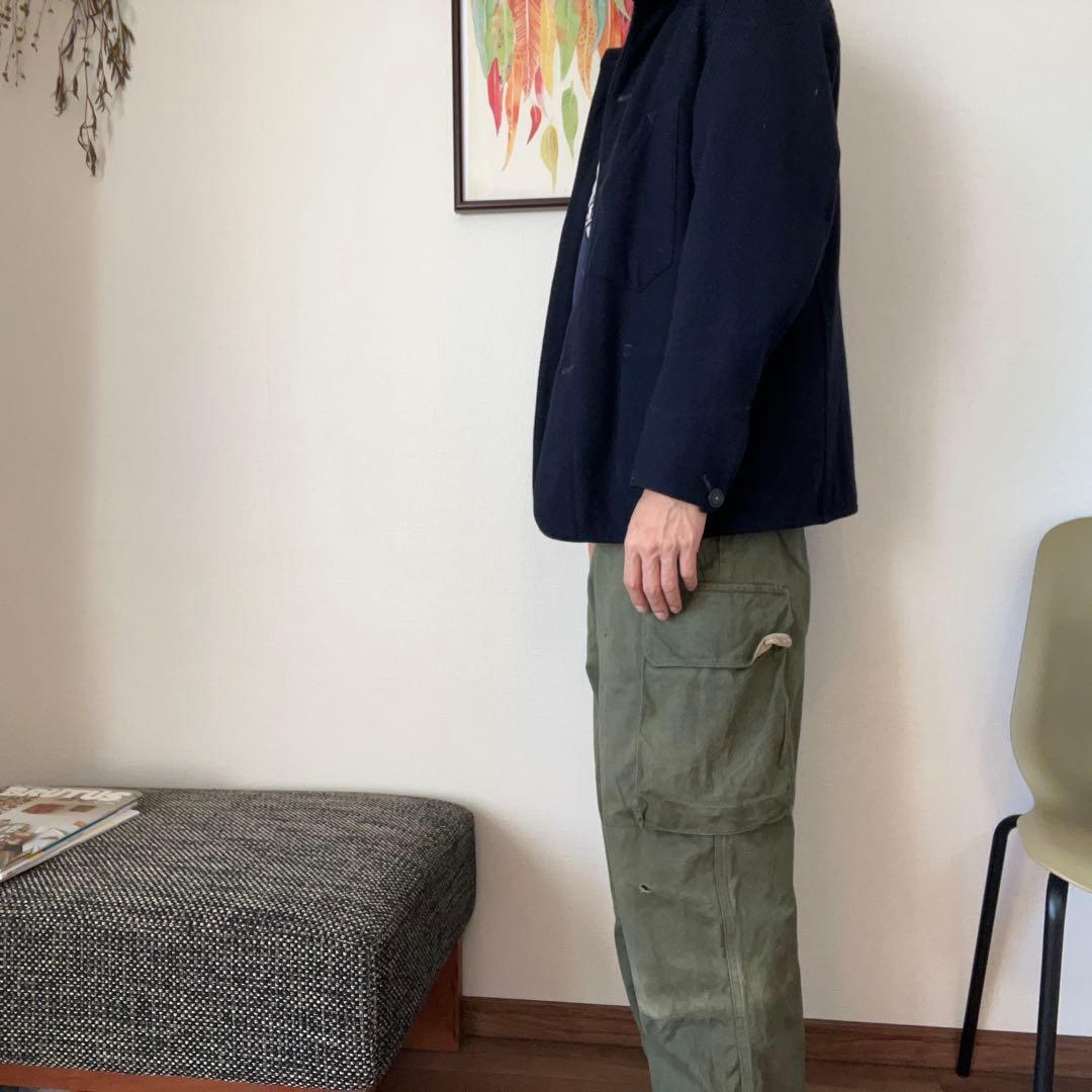 【VETRA】ウールメルトン　ジャケット　カバーオール　フレンチワーク　ベトラ