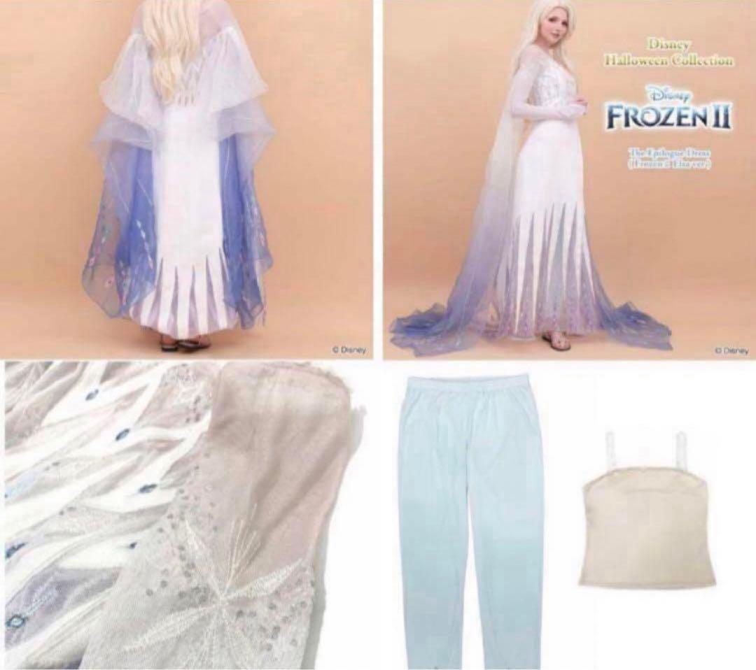 試着のみ　正規品　精霊エルサ シークレットハニー フローズン2 コスプレ衣装
