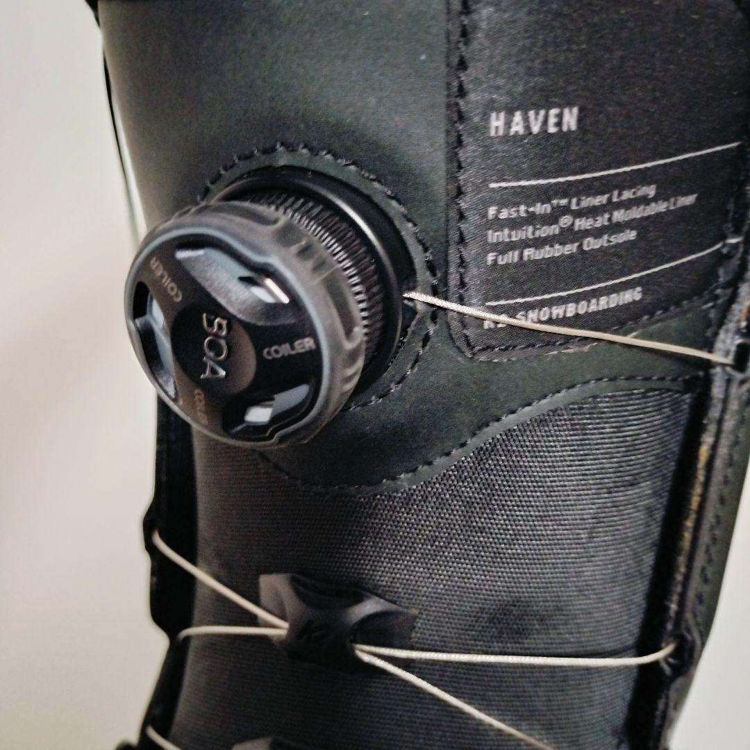 【清掃済】K2 スノーボードブーツ BOA HAVEN 24cm ヘブン