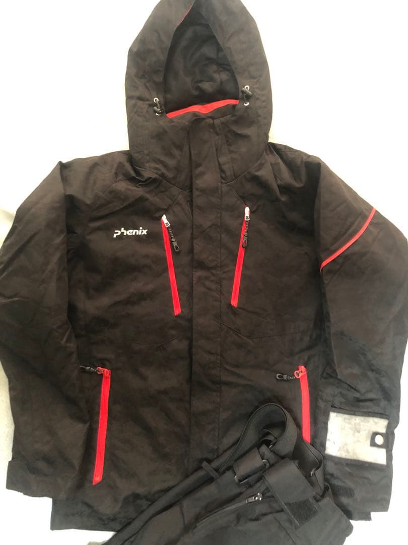 Phenix ブラック　スキーウェア上下セット PS8722P31 170cm