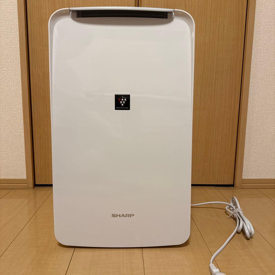 シャープ 衣類乾燥機除湿機 CV-S71-W ホワイト系 コンプレッサー方式