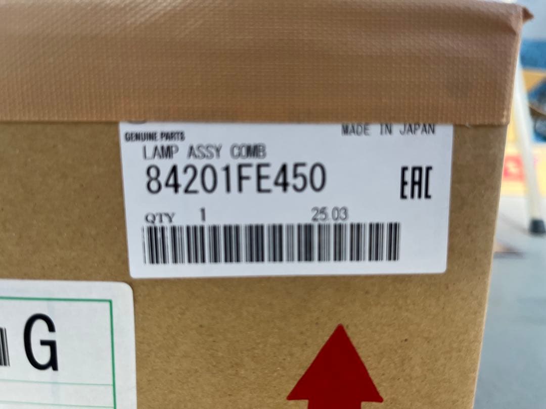 スバル インプレッサ WRX 左テールランプ