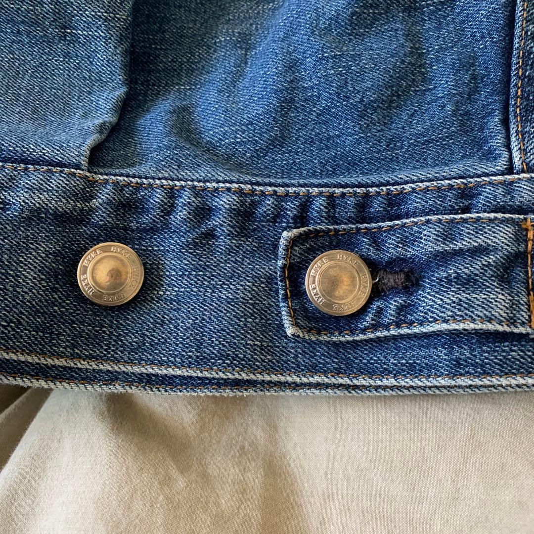 ジャケット・アウター HYKE BALLOON SLEEVE DENIM JACKET SIZE1