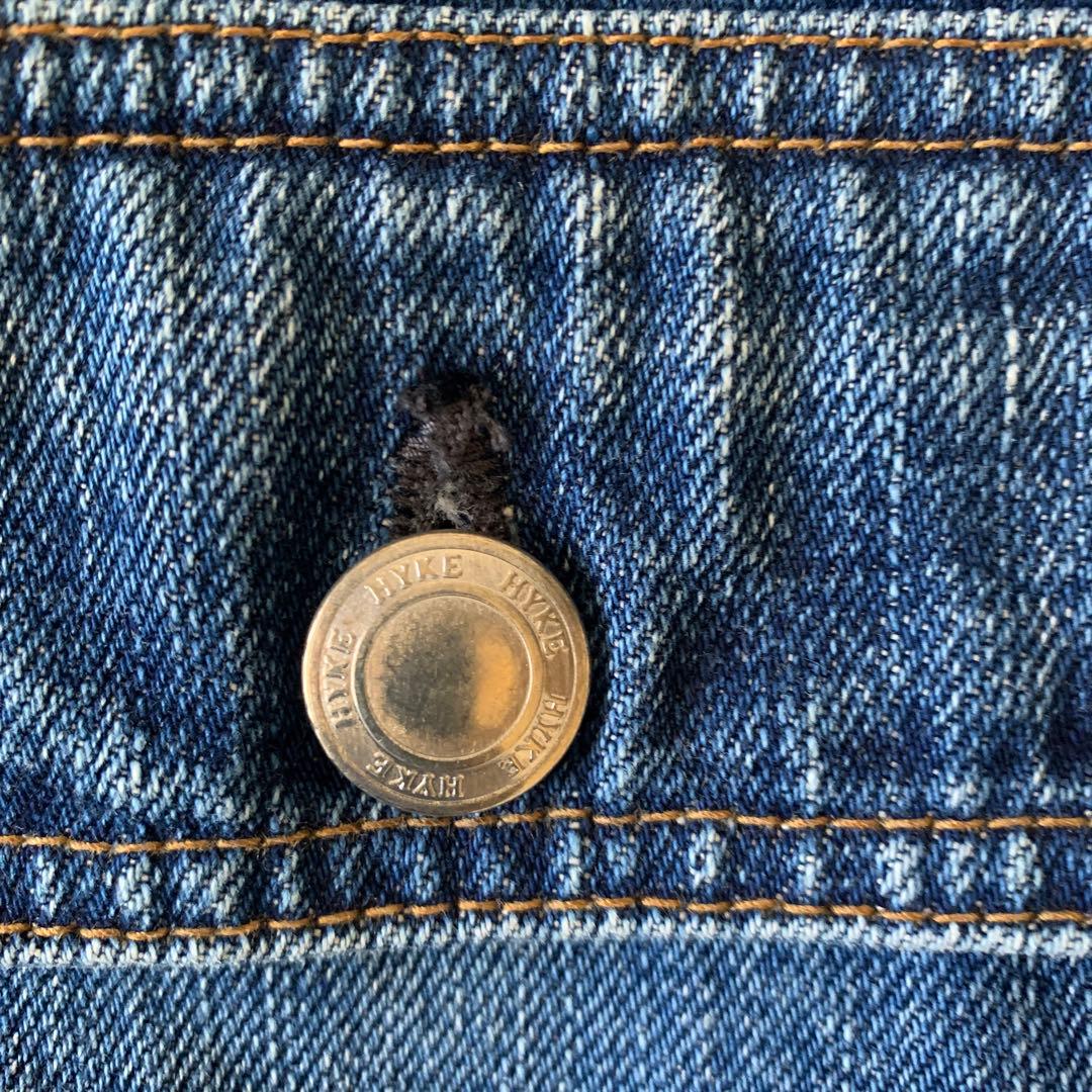 ジャケット・アウター HYKE BALLOON SLEEVE DENIM JACKET SIZE1