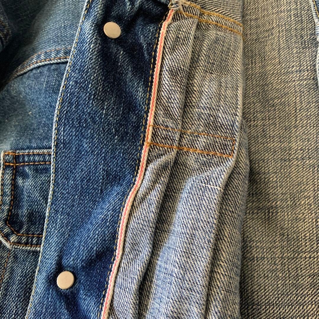 ジャケット・アウター HYKE BALLOON SLEEVE DENIM JACKET SIZE1