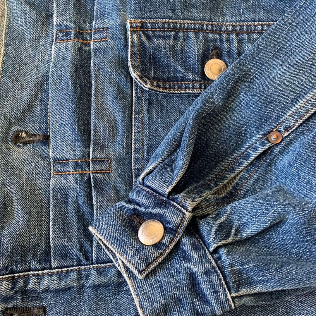 ジャケット・アウター HYKE BALLOON SLEEVE DENIM JACKET SIZE1