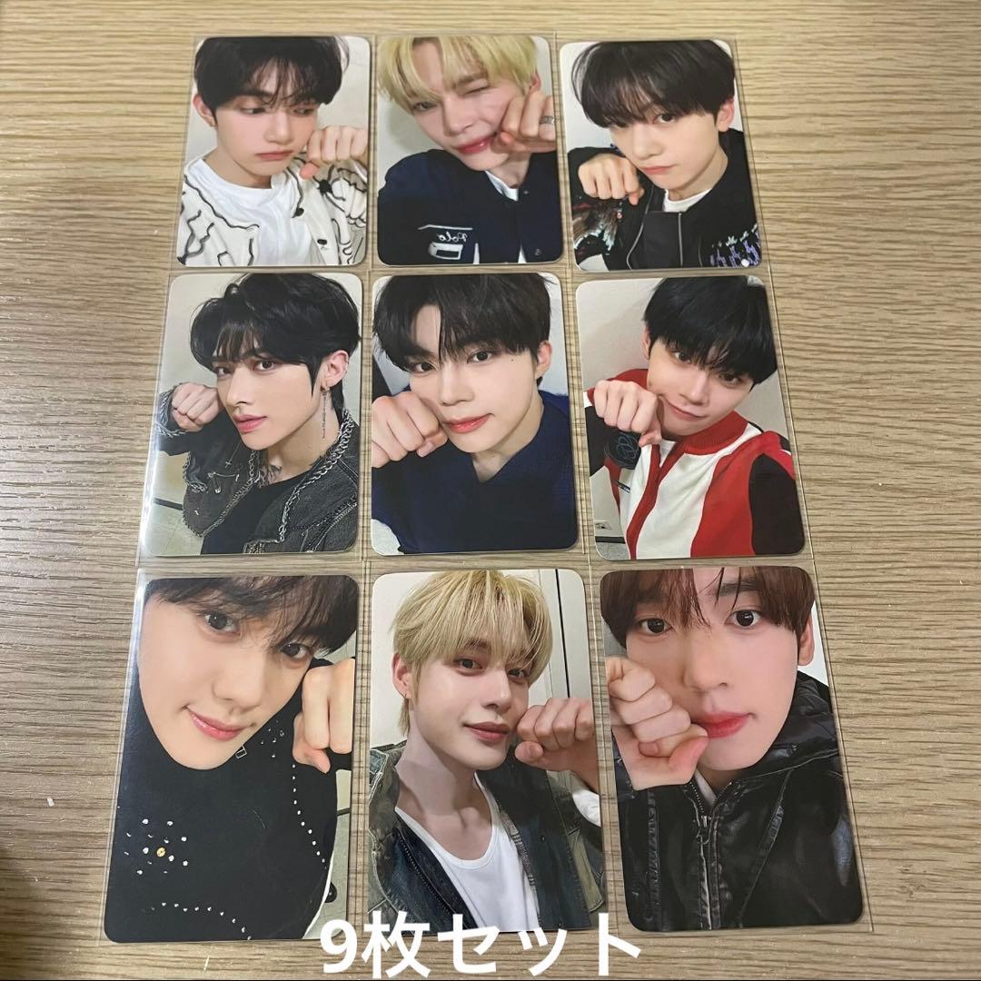 ZB1 NEVERSAYNEVER muvve 香港サイン会 トレカ 9枚セット