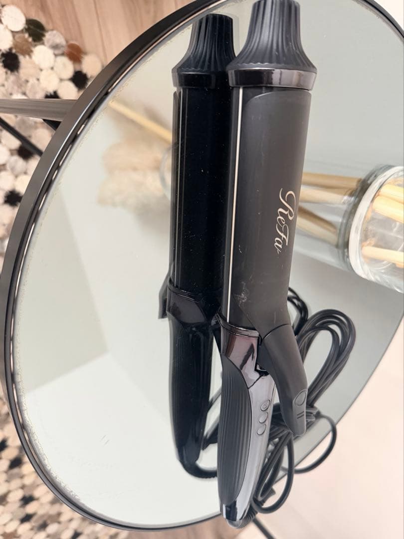 リファ カールヘアアイロン ブラック38mm