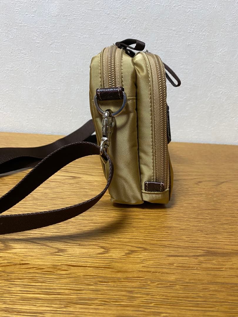 ポーター PLAN 2WAY ショルダーバッグ　ベージュ