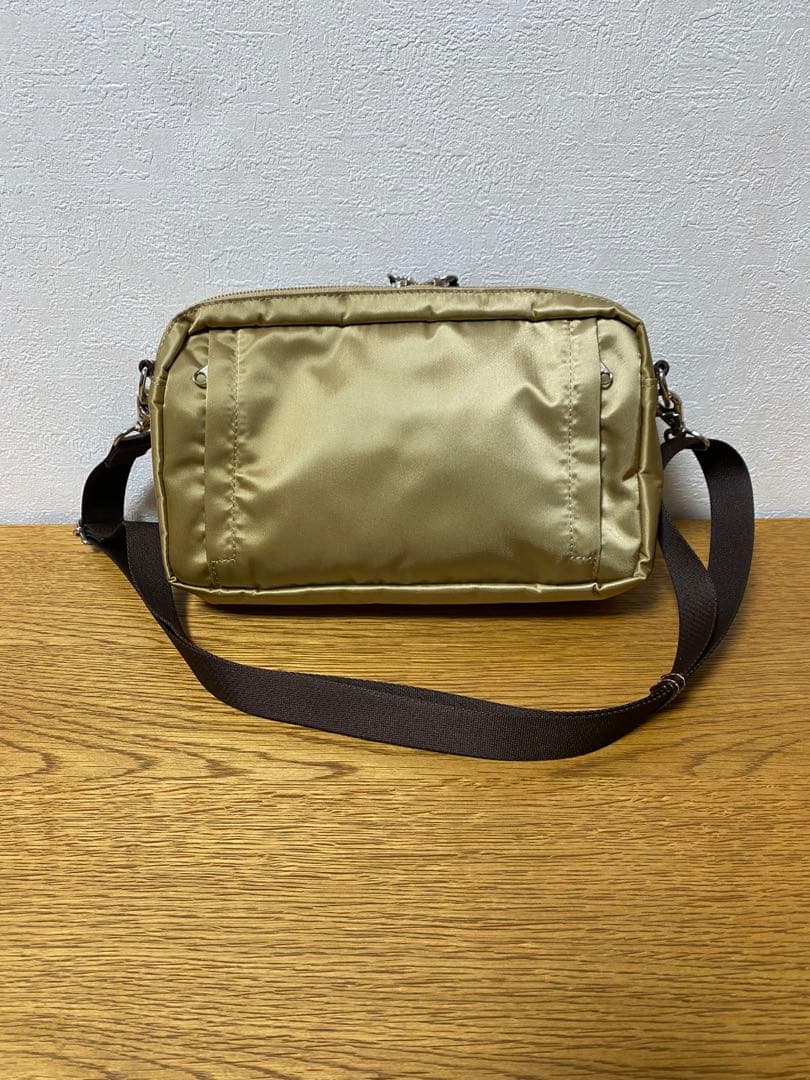 ポーター PLAN 2WAY ショルダーバッグ　ベージュ