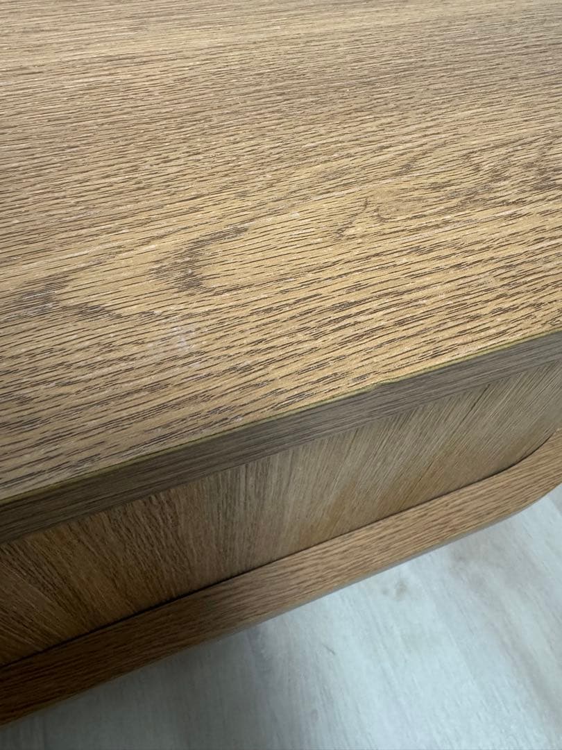 POPROOM 蛇腹ウッドテレビボード R1598 テレビ台　韓国　完売品