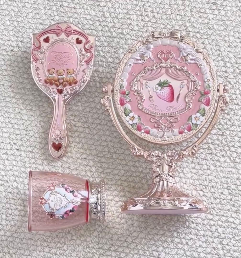 新品未開封 フラワーノーズ 9周年 限定 スタンドミラー セット