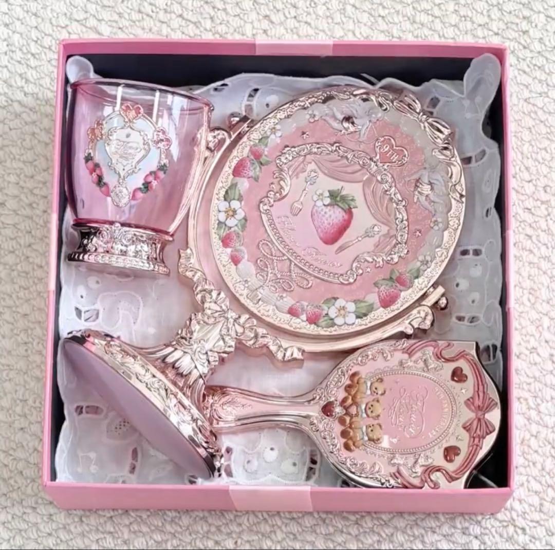 新品未開封 フラワーノーズ 9周年 限定 スタンドミラー セット