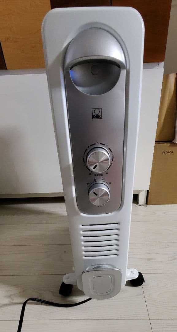 オイルヒーター DRC-1009WS 2025年製