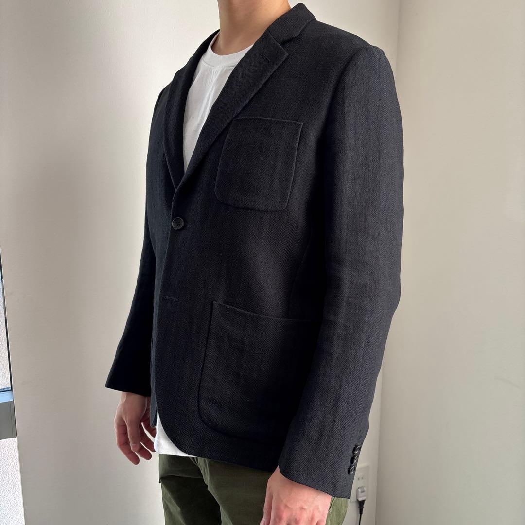 ポ*コ様 【美中古】マーガレットハウエル　Lサイズ　メンズ　テーラードジャケット