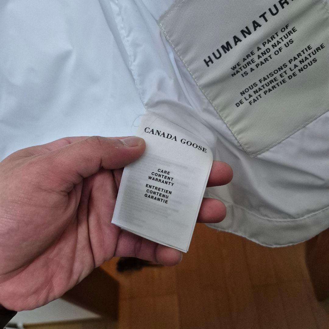 カナダグース ダウンベスト ホワイトレーベル
