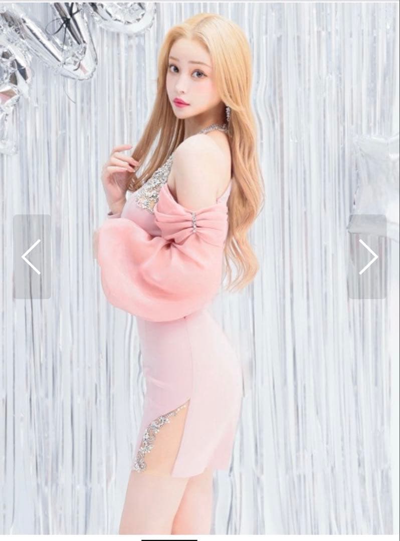 angel AR キャバドレス　ピンク