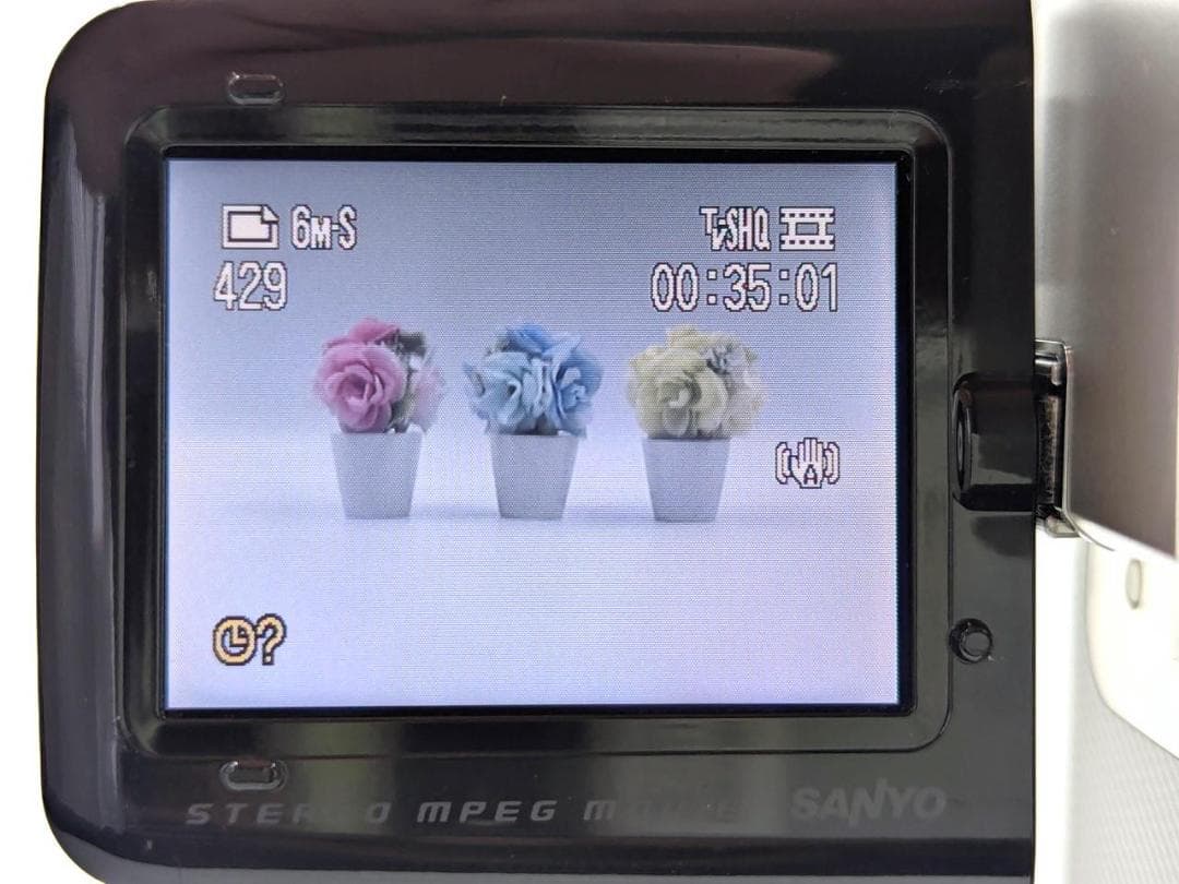 MPEG-4 ビデオカメラ SANYO Xacti ザクティ DMX-C6 2