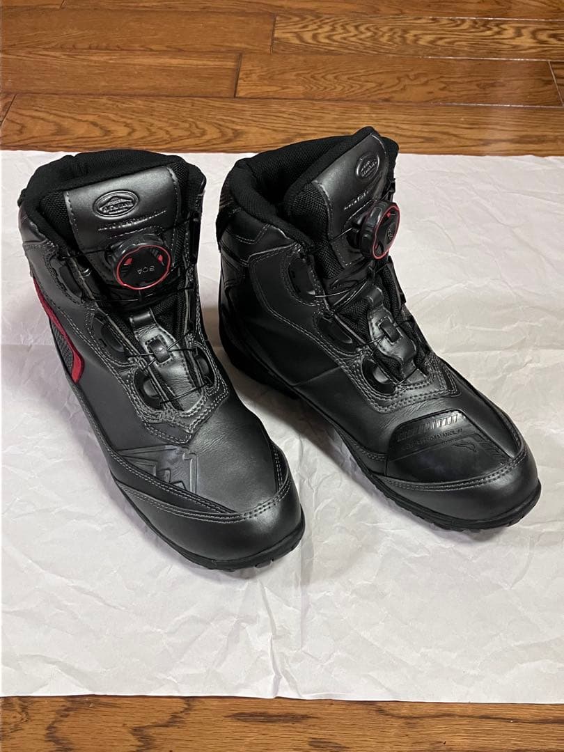 クシタニ K-4575 ライディングブーツ ガンメタ23.5cm 新品同様