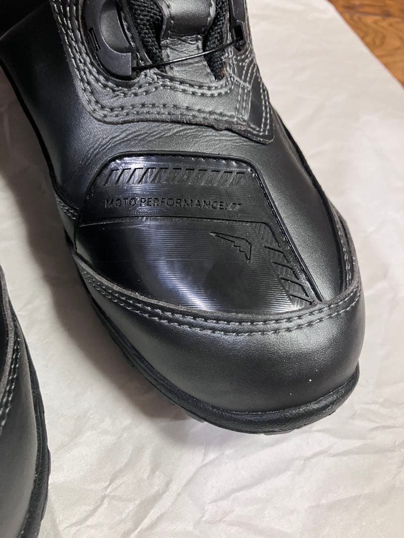 クシタニ K-4575 ライディングブーツ ガンメタ23.5cm 新品同様