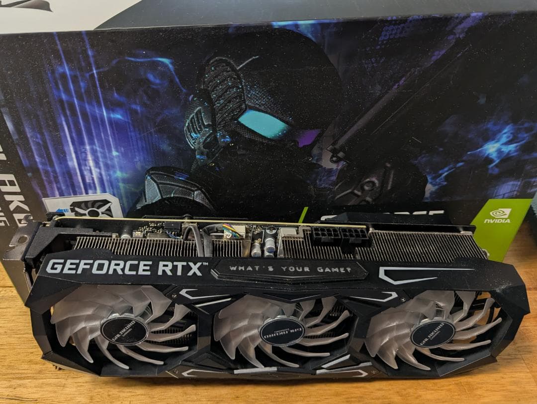 値下げ【動作確認済】RTX3080 (12GB) グラフィックボード（元箱あり)