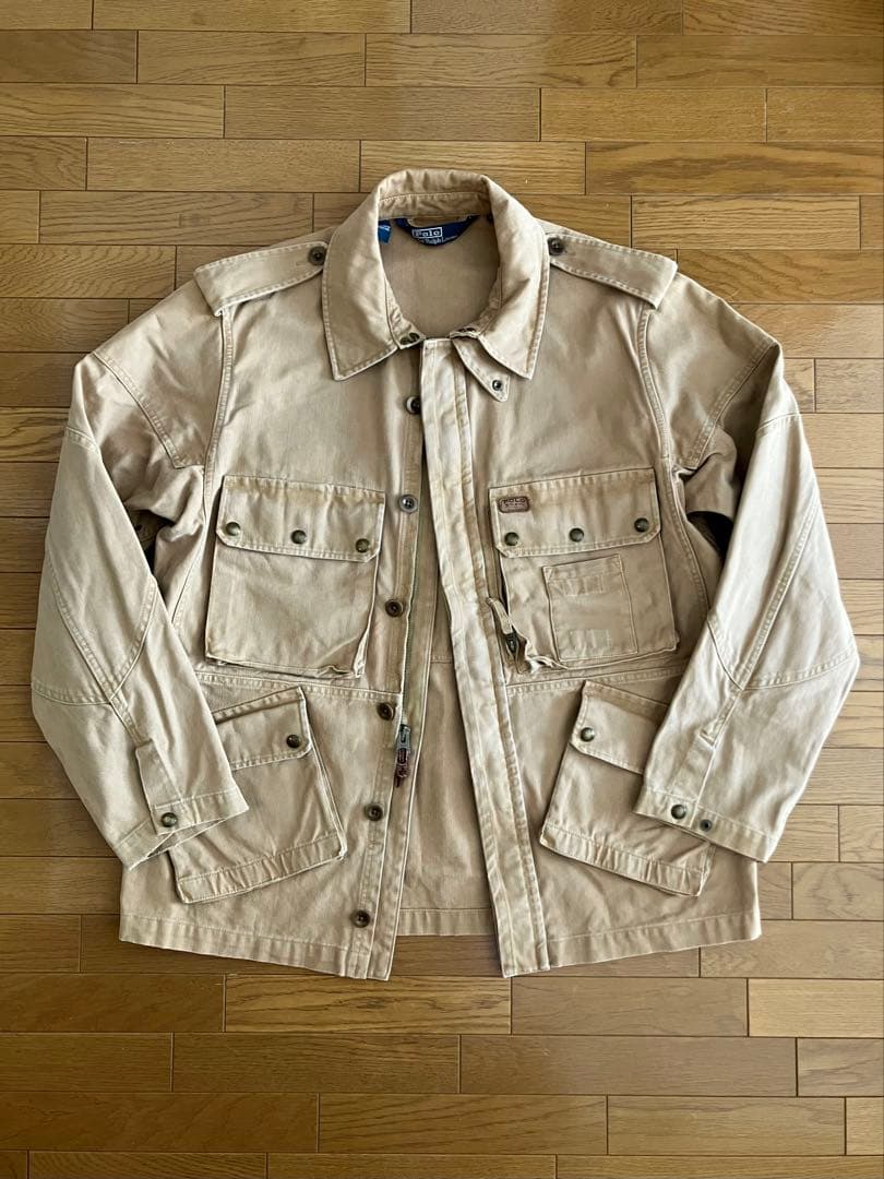 【入手困難名作】90s Ralph Lauren エアボーンジャケット L
