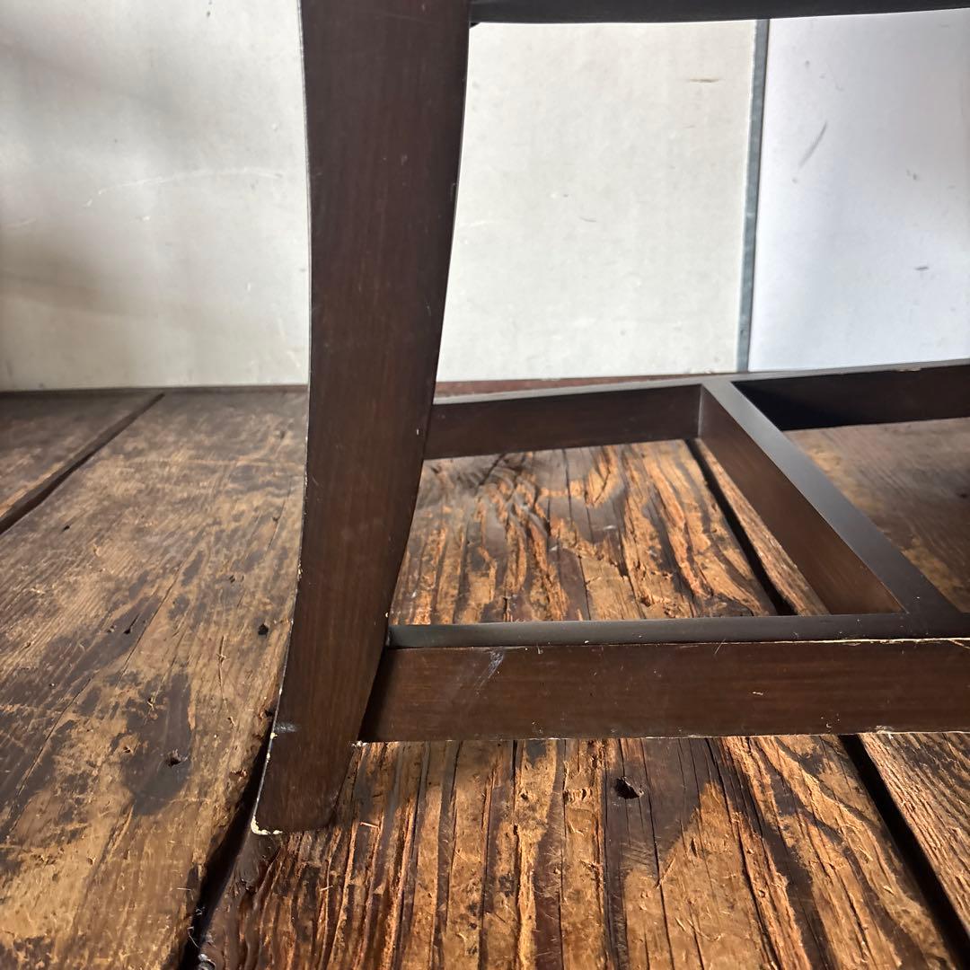 VINCENT ヴィンセント ハイバック ダイニングチェア レッド アンティーク