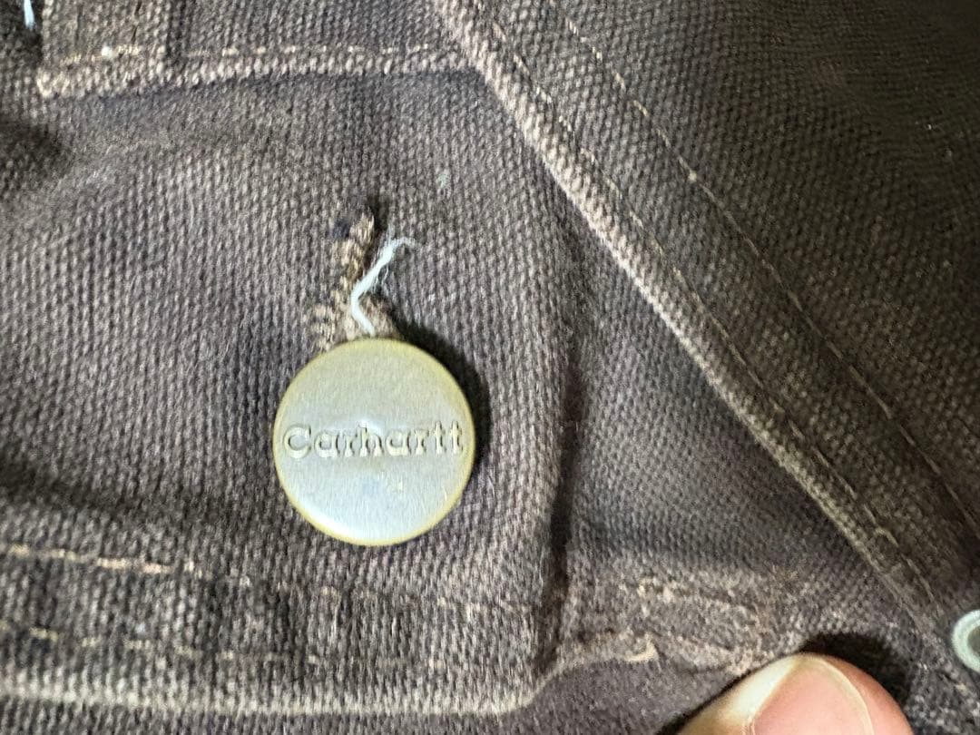 カーハート　ダブルニー 90s 00s ブラウン　w32 L30 くらい