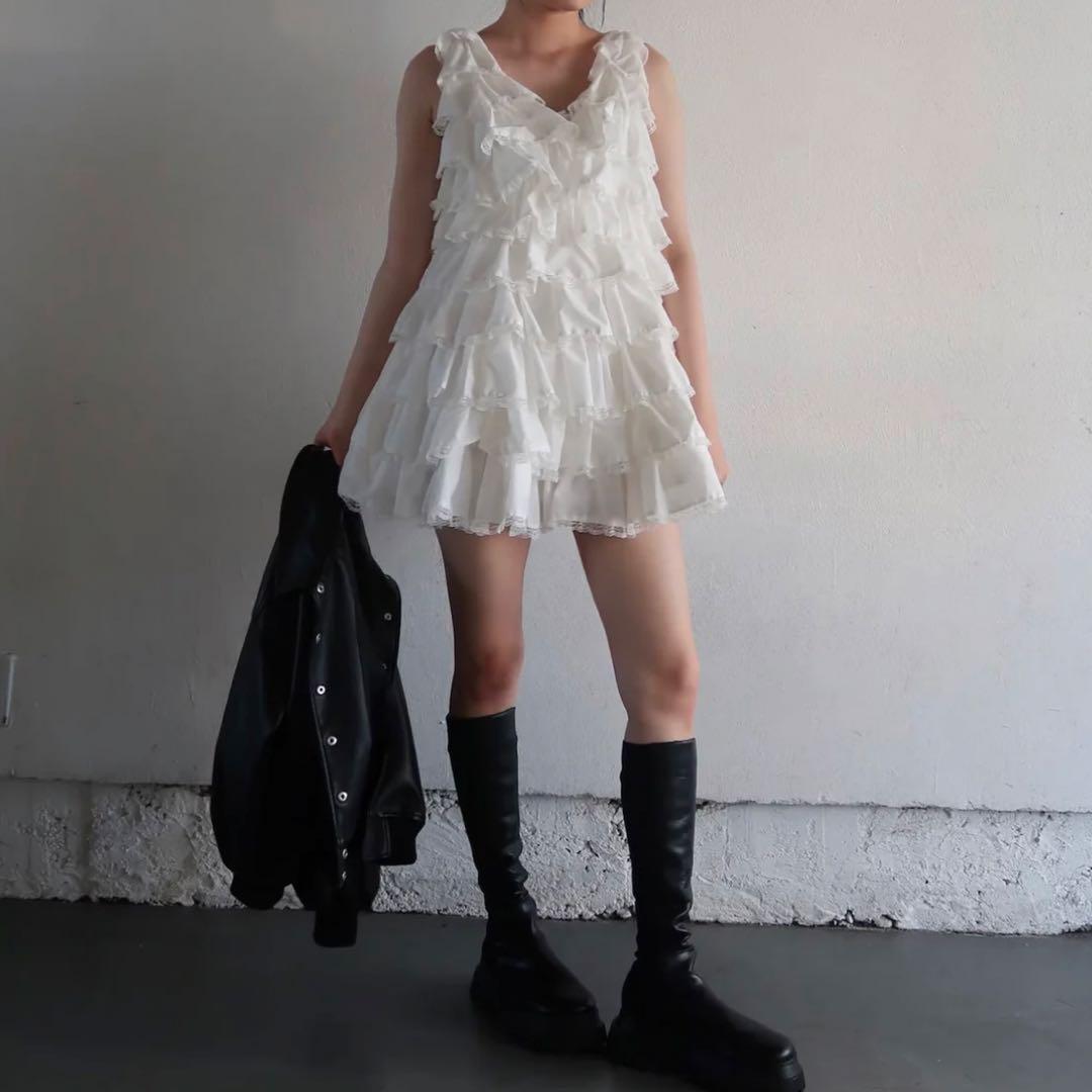ワンピース angel wings mini dress : treaturself