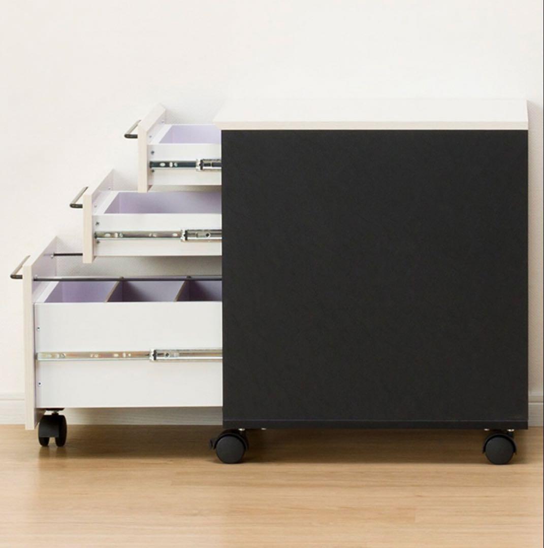 【新品未開封】ニトリ✳︎デスクワゴンサーヤ✳︎ワゴンのみ✨ キャスター付き✨