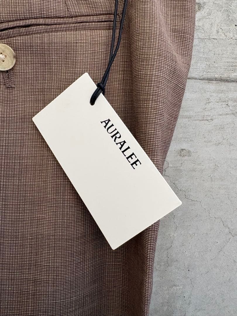 パンツ TROPICAL WOOL KID MOHAIR ONETUCK