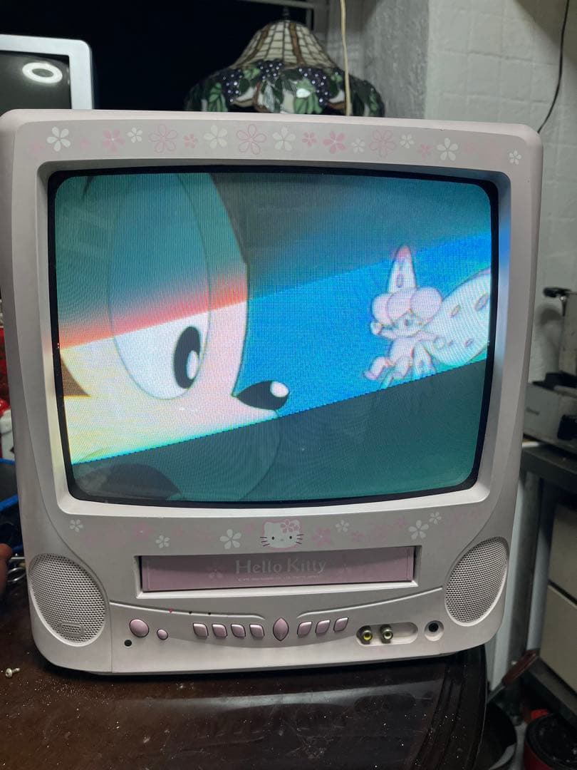 Hello Kitty ブラウン管テレビ ピンク