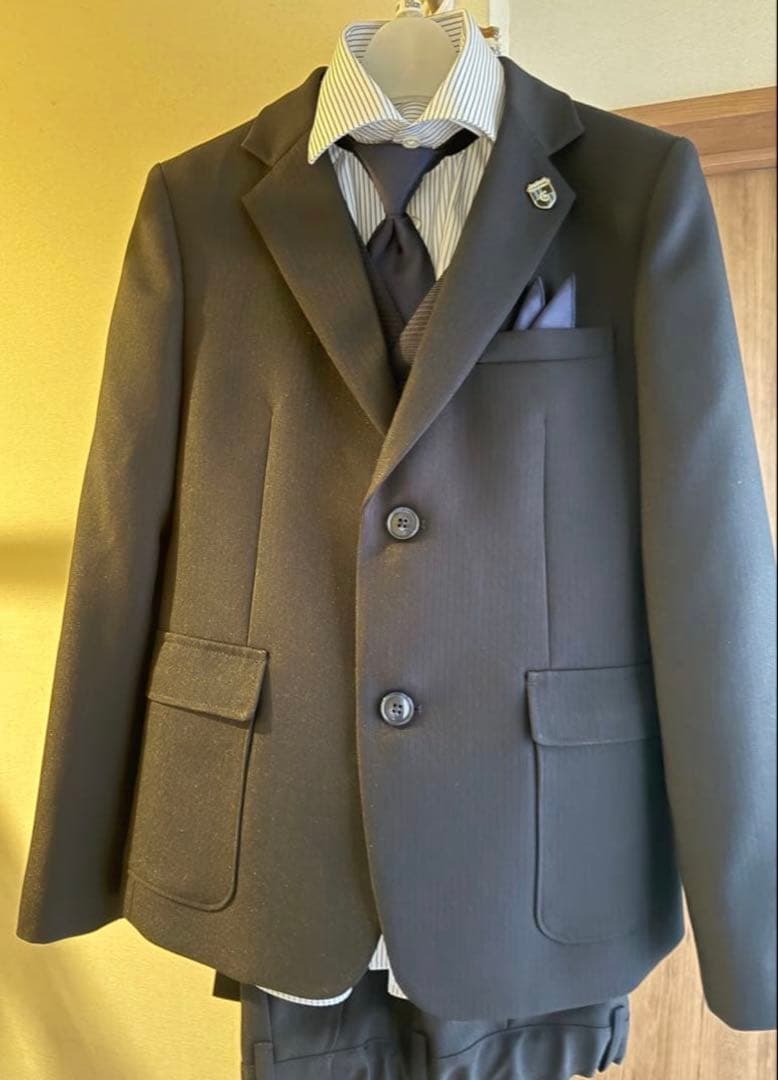 【極美品】CHOPIN 7点セット ネイビー スーツ　150cm ショパン 卒業