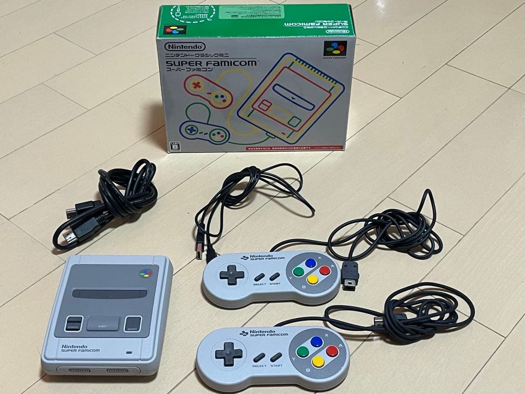 【ACアダプターおまけ】本体到着後すぐ遊べる スーパーファミコンミニ