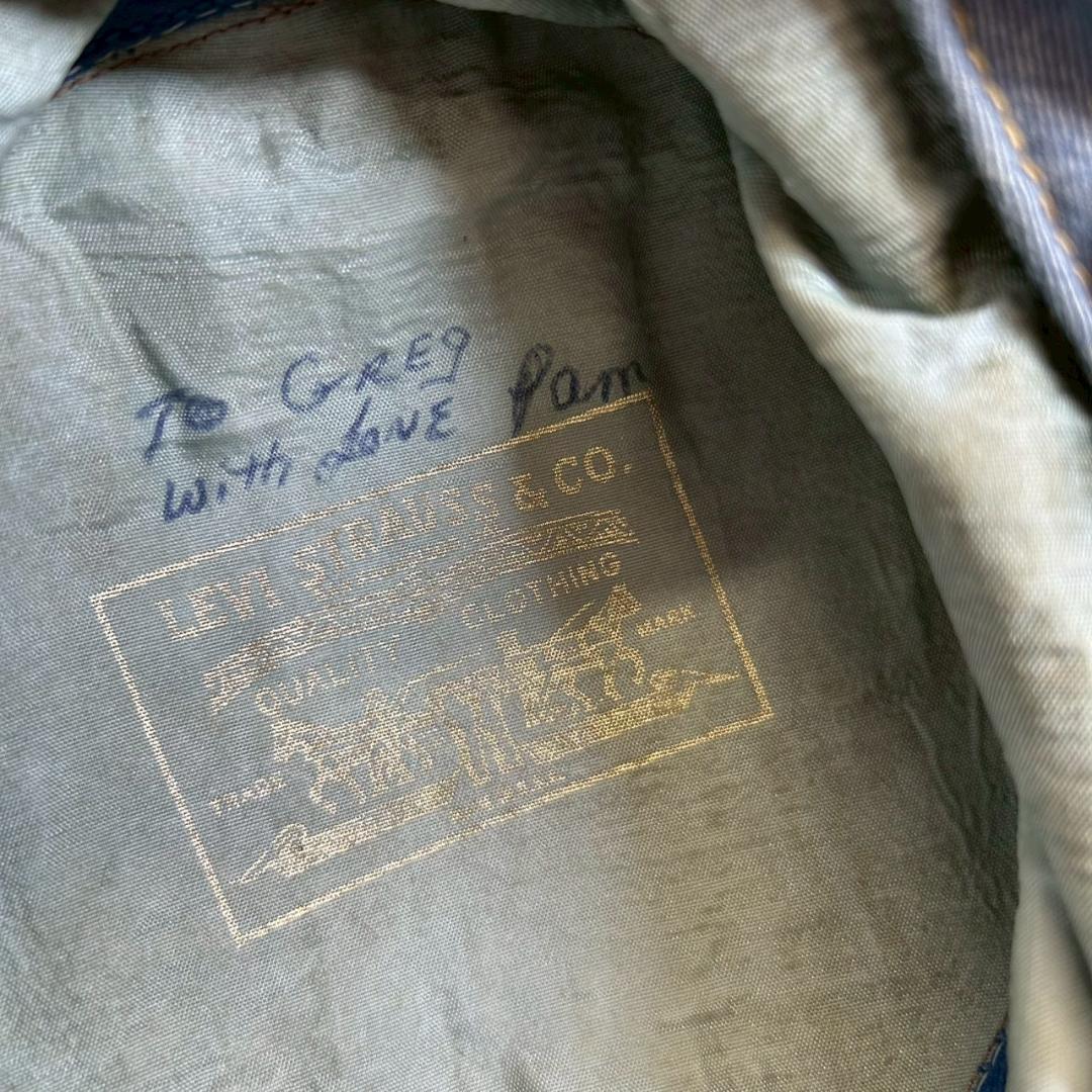 70s vintage Levi's デニムハット　Large　DMG61