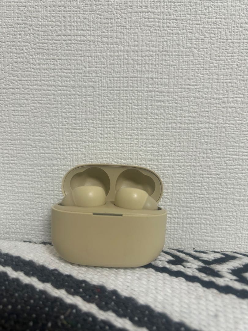 SONY ワイヤレスイヤホン ベージュ