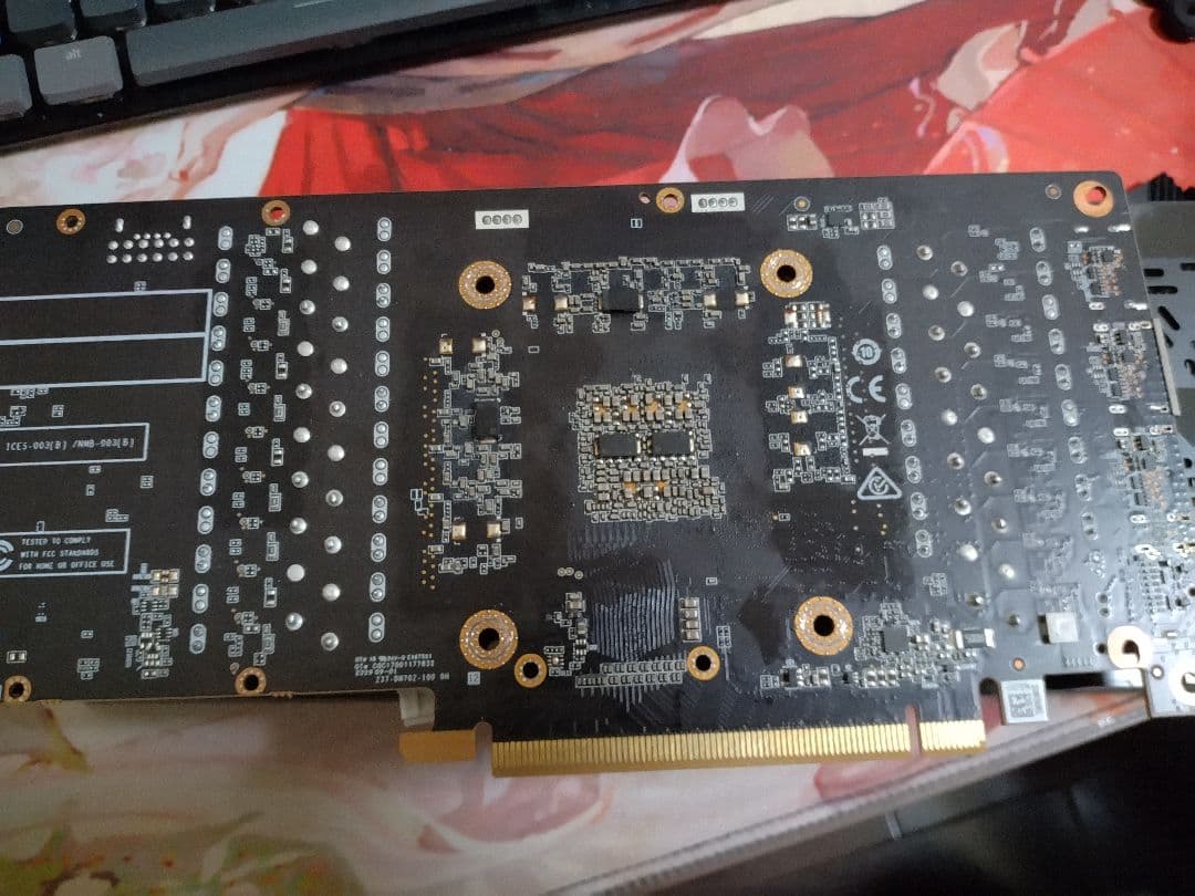 ジャンク zotac RTX 4070 ti trinity 12GB