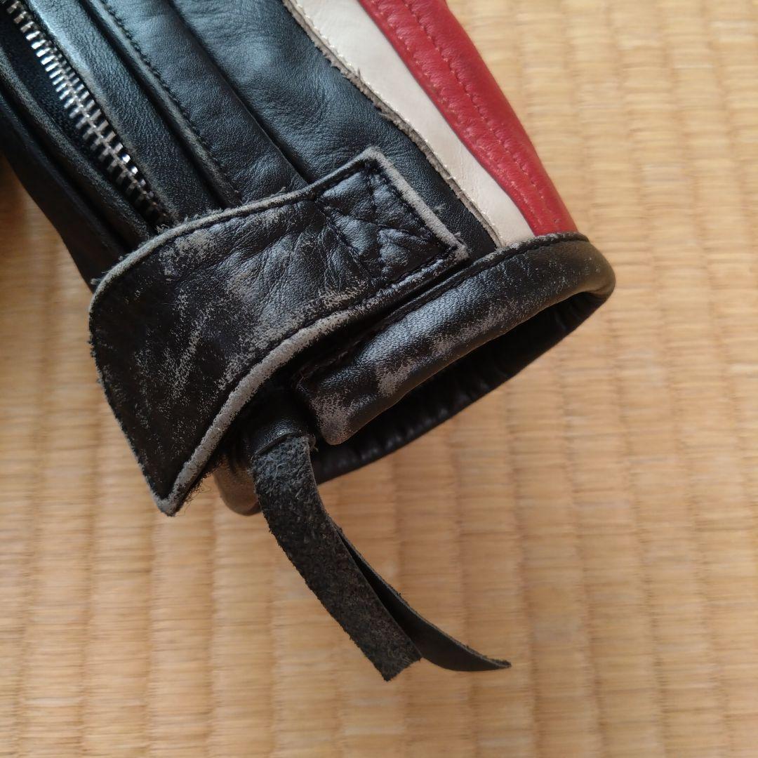 BATES　ベイツ　カスタム　レザー　ライディング　ジャケット　本革　L