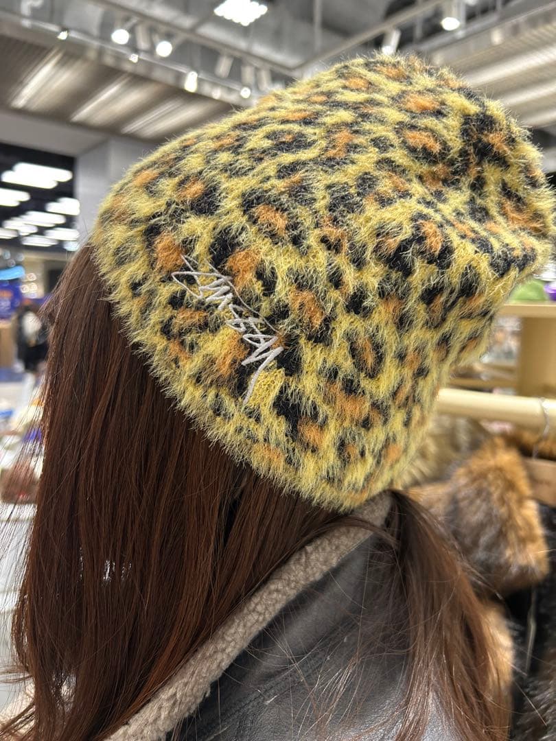 やまけさま専用　Stussy AW25 SKULLCAP LEOPARD