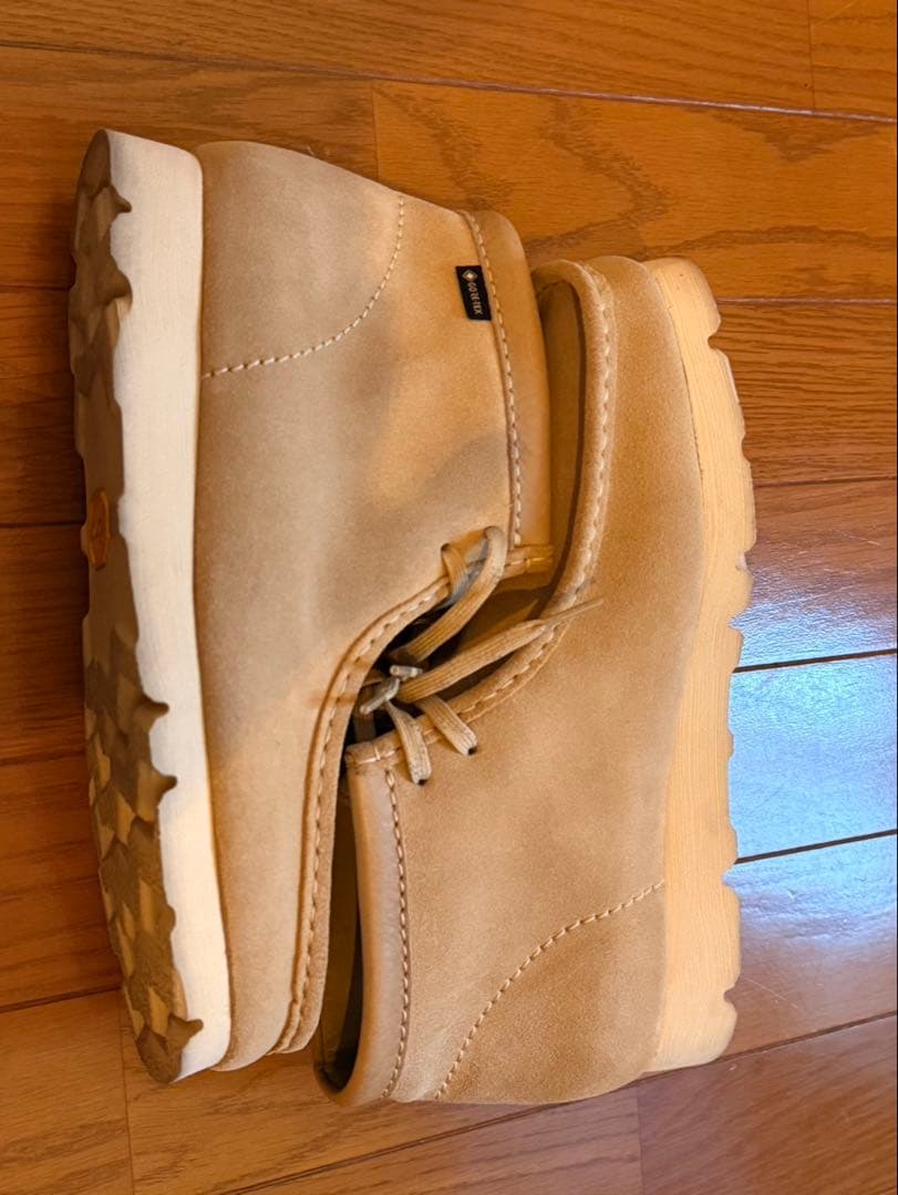 CLARKS ワラビー ゴアテックス メンズ 26.5cm箱あり別紐あり