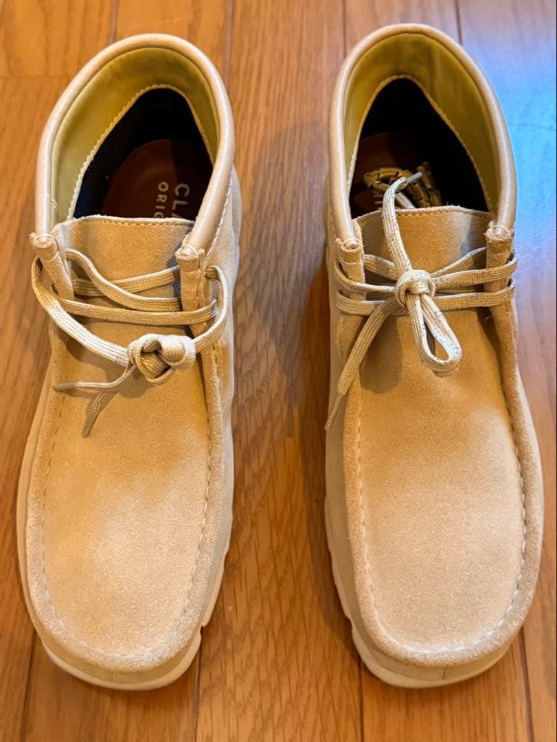 CLARKS ワラビー ゴアテックス メンズ 26.5cm箱あり別紐あり