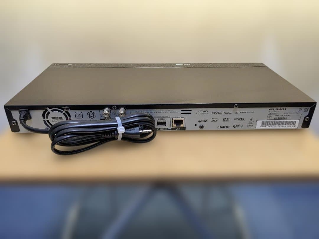 FUNAI ブルーレイディスクレコーダー FBR-HW510 2番組同時