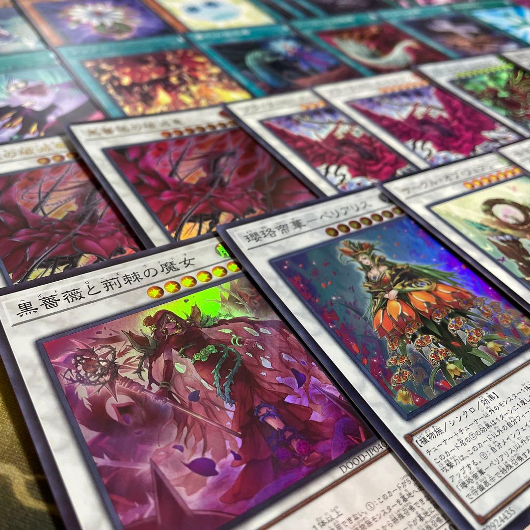 本格構築 ローズドラゴンデッキ レッドローズドラゴン 黒薔薇の破滅竜 月華竜