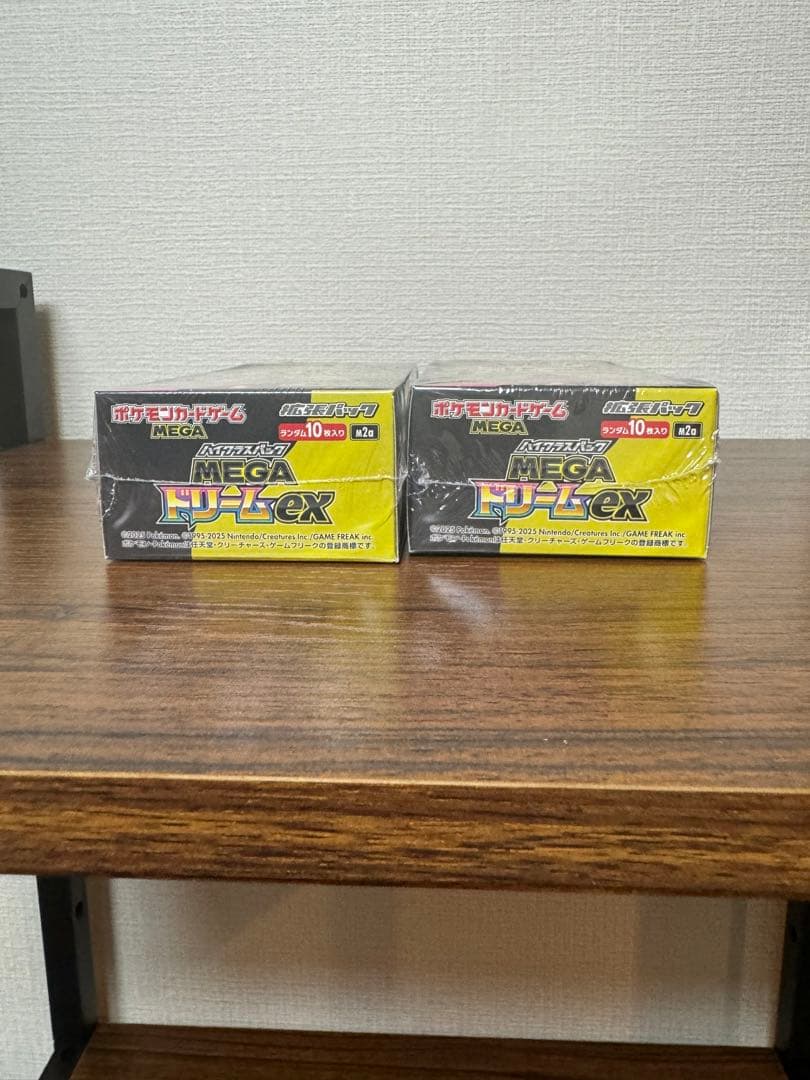 ポケモンカード　MEGAドリームexBOX 新品未開封シュリンク付き