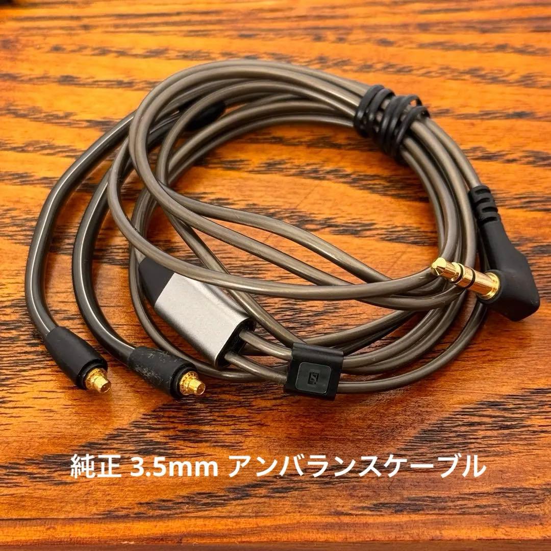 ゼンハイザー IE900 本体 純正3.5mm／4.4mm ケーブル付