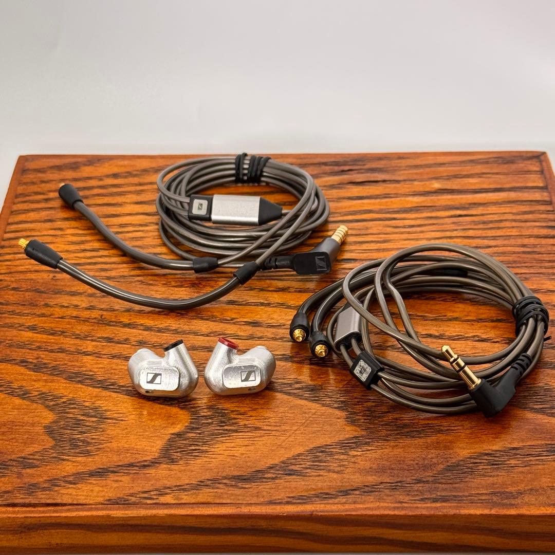 ゼンハイザー IE900 本体 純正3.5mm／4.4mm ケーブル付