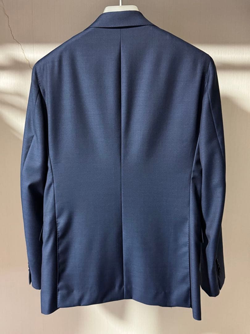 【美品】EDIFICE スーツ 上下セット ネイビー カノニコ size：44